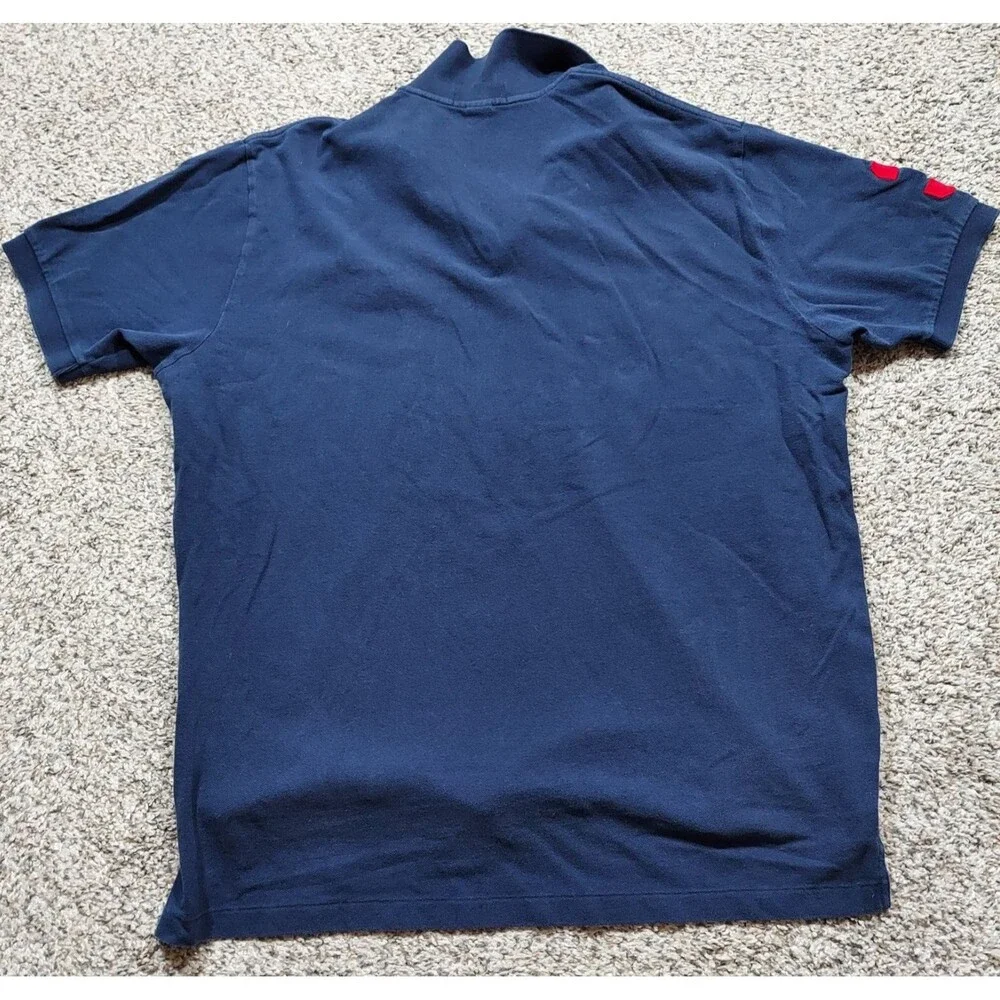 Polo Ralph Lauren Men's XXL Blue Label 3 Red Polo Players Pony Horses